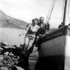 Rosa und Ernst Medak am Titicacasee, 1949