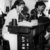Strickwarenerzeugung der Medaks in Cocha­bamba, ca. 1944