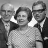Max und Valerie Kohn mit Sohn Hans, ca. 1954