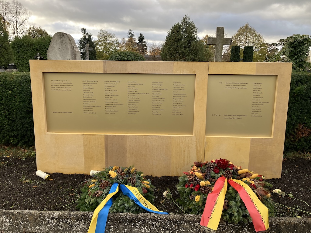 Stein für Zwangsarbeiter*innen und Jüdinnen und Juden